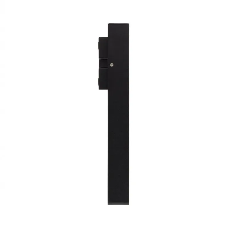 applique balisage exterieur led mural rectangulaire noir-150 lumens etanche ip54 moderne 3000k