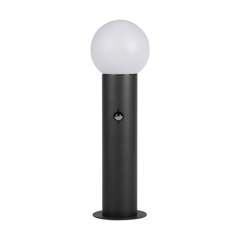 borne-potelet-detecteur-de-mouvement-50cm-boule-gris-anthracite-stono-15m-culot-e27