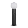 borne-potelet-detecteur-de-mouvement-50cm-boule-gris-anthracite-stono-15m-culot-e27