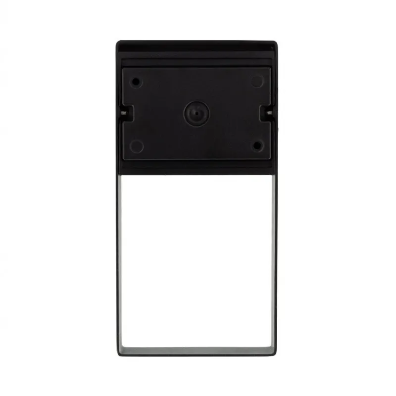 applique balisage exterieur led mural rectangulaire noir-150 lumens etanche ip54 moderne 3000k