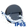 applique-murale-led-exterieure-balisage-ip65-rond-noir