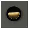 applique-murale-led-exterieure-balisage-ip65-rond-noir