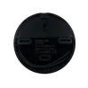 applique-murale-led-exterieure-balisage-ip65-rond-noir
