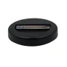 applique-murale-led-exterieure-balisage-ip65-rond-noir