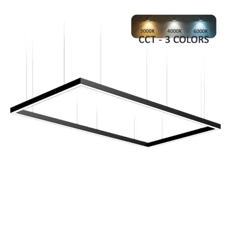 suspension-aluminium-profile-led-220w-barre-cadre-noir-xxl-150x180cm
