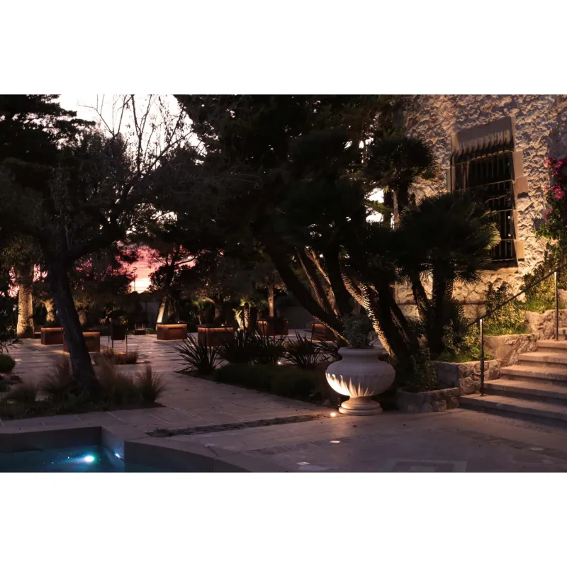 Encastré BELGRADO-16 IP67 GX53 1L. Noir - Pas cher