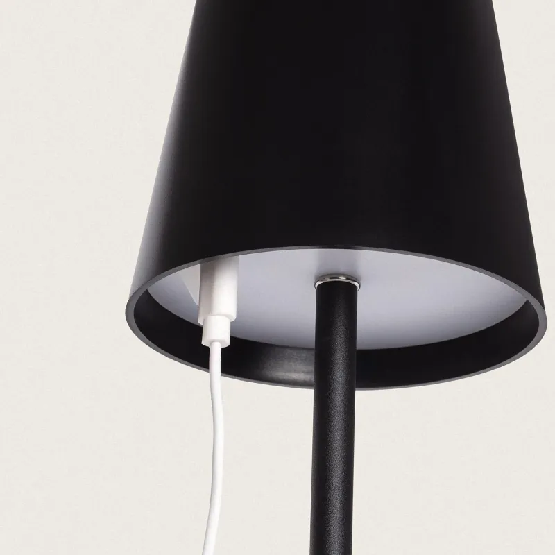 Borne Balise LED Rechargeable 3W USB 80cm sur Piquet | Éclairage Extérieur