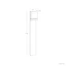 borne-potelet-solaire-50cm-15w-led-150-lumens-3000k