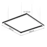 suspension-aluminium-profile-led-200w-barre-carre-noir-xxl-150x150cm