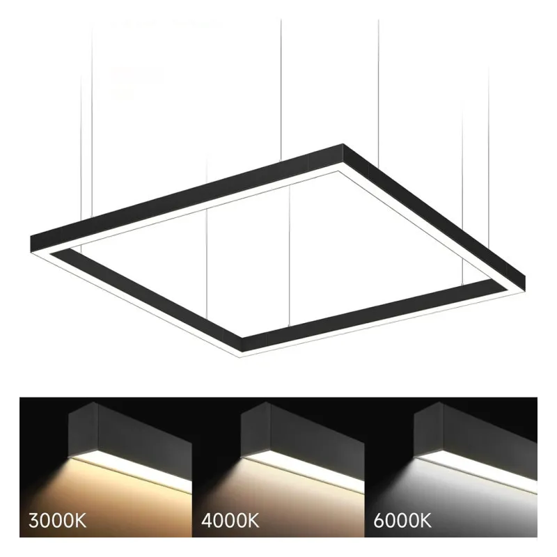 suspension-aluminium-profile-led-200w-barre-carre-noir-xxl-150x150cm