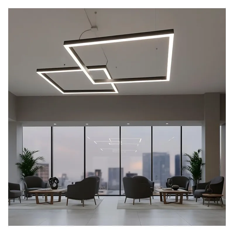 suspension-aluminium-profile-led-200w-barre-carre-noir-xxl-150x150cm