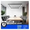 suspension-aluminium-profile-led-200w-barre-carre-noir-xxl-150x150cm
