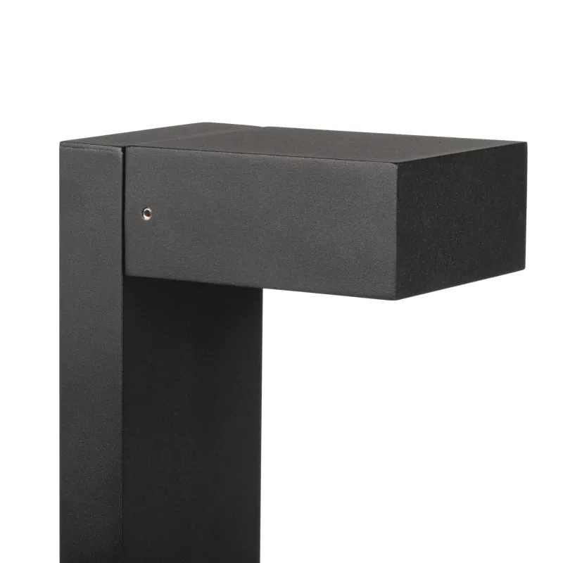 borne-balise-potelet-exterieure-noire-50cm-legino-gx53-50-b-ip65