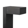 borne-balise-potelet-exterieure-noire-50cm-legino-gx53-50-b-ip65