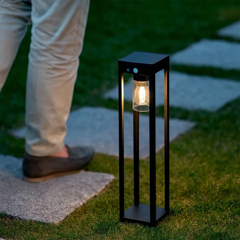 borne-led-solaire-detecteur-de-mouvement-40cm-ip44-200lm