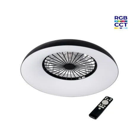 plafonnier-led-avec-ventilateur-noir-plave-48cmcctrgb-wtelecommande