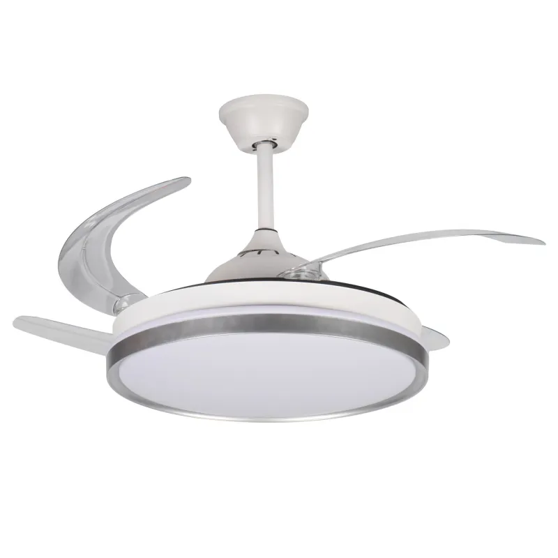 Plafonnier LED Ventilateur CCT avec Télécommande | Silencieux & Design | Xiled