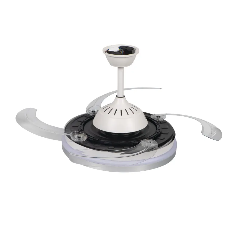 Plafonnier LED Ventilateur CCT avec Télécommande | Silencieux & Design | Xiled