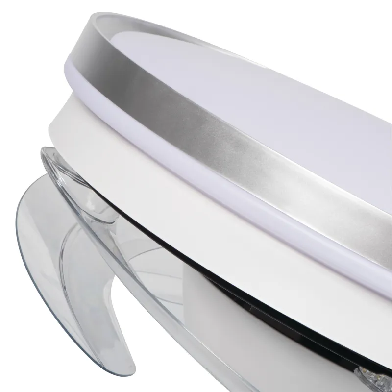 Plafonnier LED Ventilateur CCT avec Télécommande | Silencieux & Design | Xiled