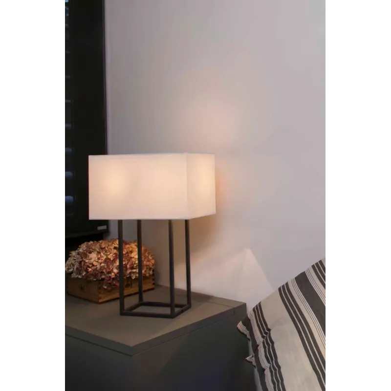 VESPER LAMPE DE TABLE MARRON 2 X E27 20W