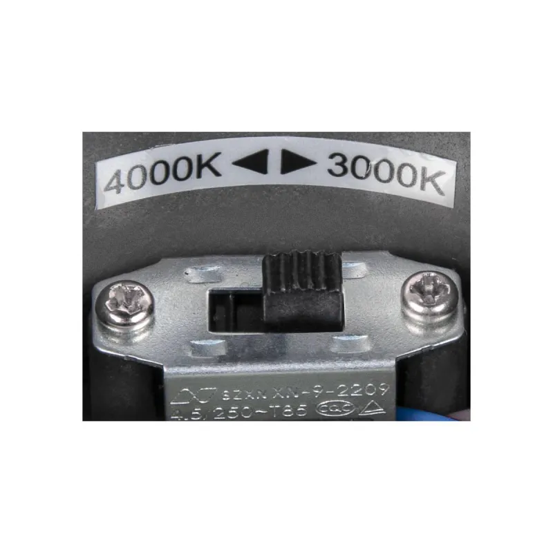 OVALISK, plafonnier extérieur, anthracite, LED, 7,5W, 3000/4000K, IP65, interrupteur CCT