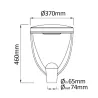 tete-de-mat-lanterne-40w-led-5200lm-eclairage-public