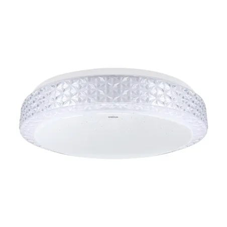 Plafonnier LED E27 effet diamant 26 cm – Luminaire moderne 1 ampoule MILENA C