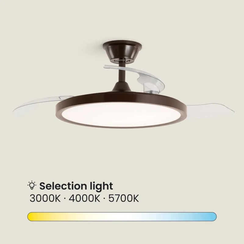 plafonnier-ventilateur-led-15w-cct-marron-pales-retractables-diametre-100cm