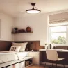 plafonnier-ventilateur-led-15w-cct-marron-pales-retractables-diametre-100cm
