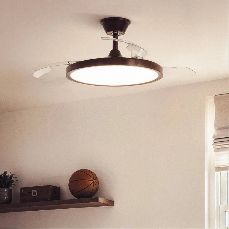 plafonnier-ventilateur-led-15w-cct-marron-pales-retractables-diametre-100cm