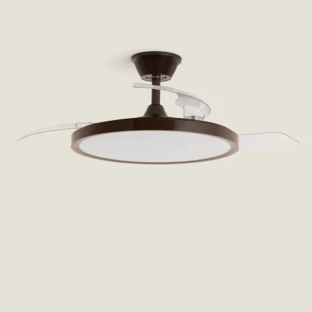 plafonnier-ventilateur-led-15w-cct-marron-pales-retractables-diametre-100cm