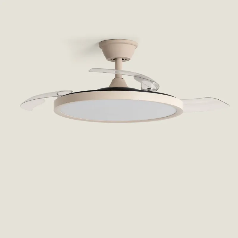 plafonnier-ventilateur-led-15w-cct-beige-pales-retractables-diametre-100cm