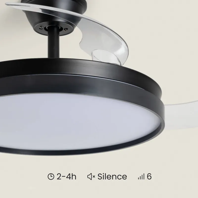 plafonnier-ventilateur-led-cct-noir-pales-retractables-diametre-100cm