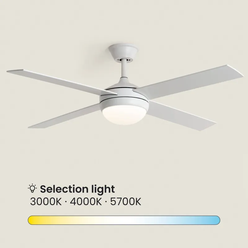 ventilateur-de-plafond-led-cct-4-pales-bois blanc-diametre-132cm