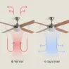 ventilateur-de-plafond-led-cct-4-pales-bois et metal-diametre-132cm