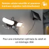 Applique Solaire LED SONLIG 2200 Lumens IP65 avec Détecteur de Mouvement et Capteur Crépusculaire