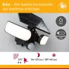 Applique Solaire LED SONLIG 2200 Lumens IP65 avec Détecteur de Mouvement et Capteur Crépusculaire