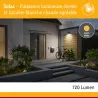 Applique Solaire LESLY Détecteur de Mouvement Infrarouge et Crépusculaire IP65 | Éclairage Extérieur LED Autonome