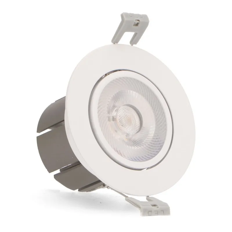 Downlight LED Encastrable Orientable 75 mm – 10W 900 Lumens CCT | Spot LED Plafond Moderne