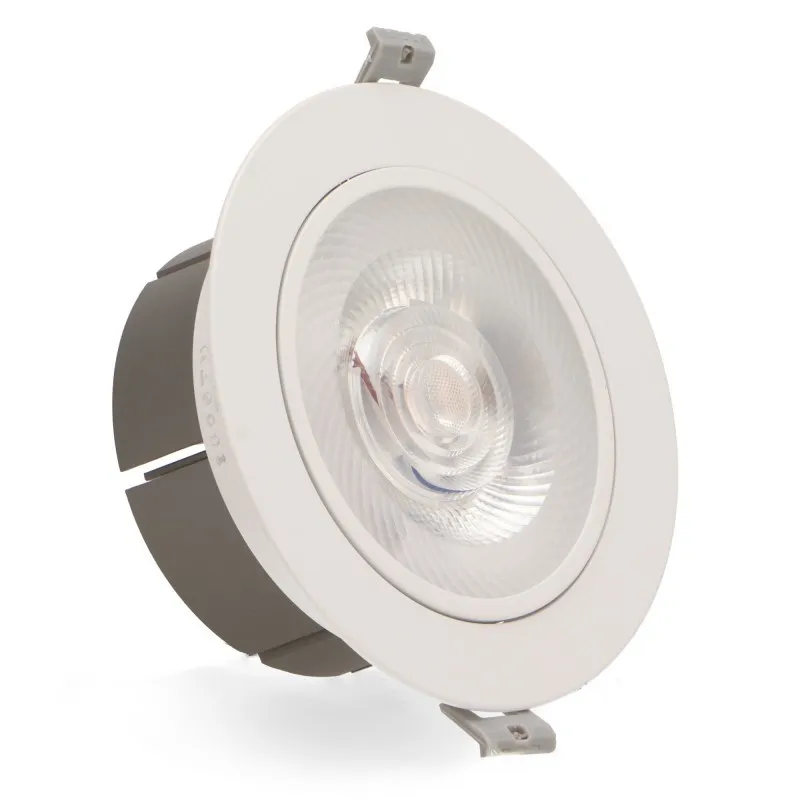 Downlight LED Encastrable Orientable 115 mm – 20W 1800 Lumens CCT | Spot LED Plafond Moderne