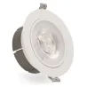 Downlight LED Encastrable Orientable 115 mm – 20W 1800 Lumens CCT | Spot LED Plafond Moderne