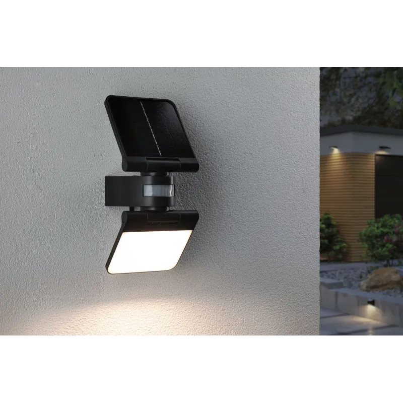 Applique solaire LED 1000 lm avec détecteur de mouvement IP65 - LESLA 3000K