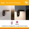 Applique solaire BORDOLA IP44 220 lm 3000K Anthracite