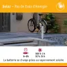 Borne solaire SOLEY 100 lm détecteur de mouvement IP44 anthracite