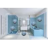 Miroir lumineux LED MIRRA IP44 1400 lm gradable avec anti-buée et White Switch