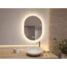 Miroir lumineux LED MIRRA IP44 1400 lm gradable avec anti-buée et White Switch
