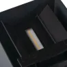 Borne solaire LED 50cm détecteur mouvement – éclairage jardin autonome