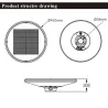 tete-de-mat-led-solaire-3cct-2800lm-capteur-pir-telecommande-ip65