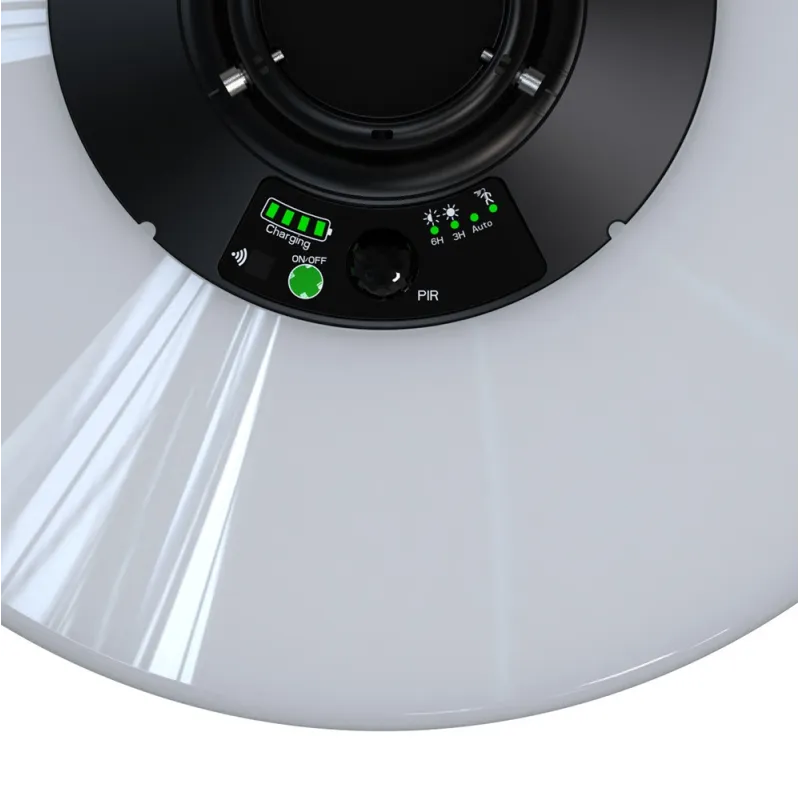 tete-de-mat-led-solaire-3cct-2800lm-capteur-pir-telecommande-ip65