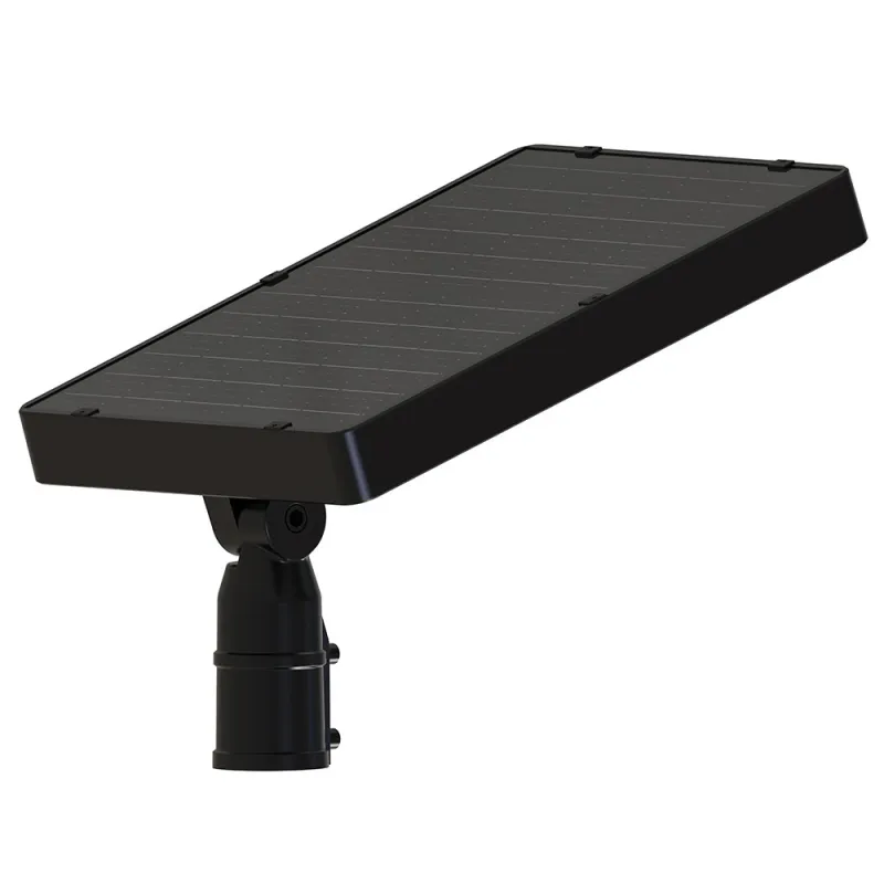 Lampadaire LED solaire Bluetooth 250 cm 2800 lm 3CCT avec détecteur PIR et télécommande IP65